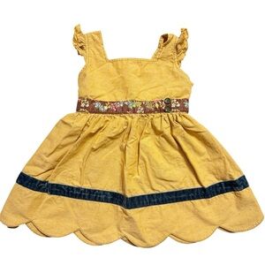 Matilda Jane Secret Fields Golden Love Floral Dress Size 2